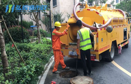 吴江汾湖雨污管道清淤疏通